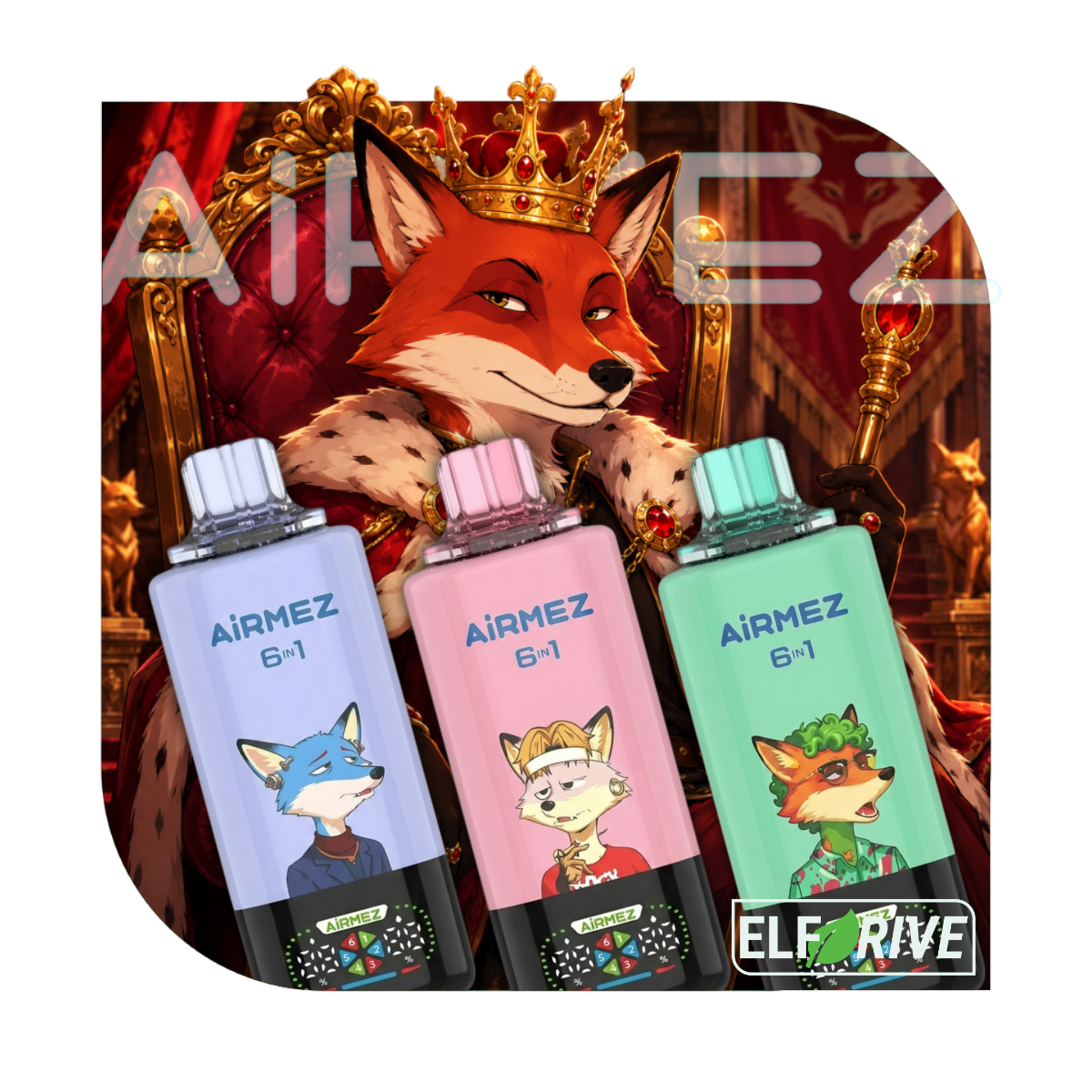 AIRMEZ 6IN1 140K 5%