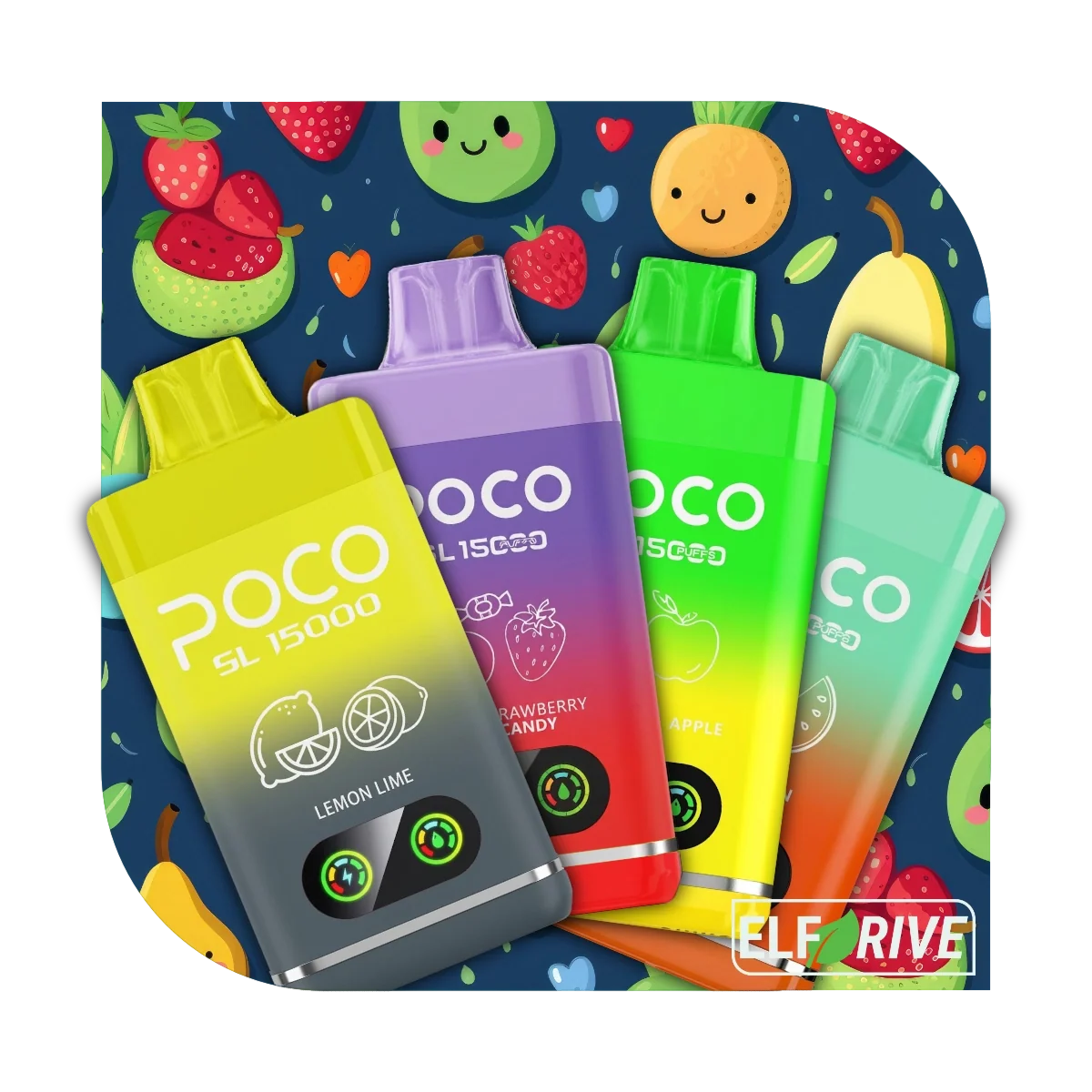 POCO SL 15000 Disposable Vape | No Prepayment – Cash on Delivery | ElfDrive