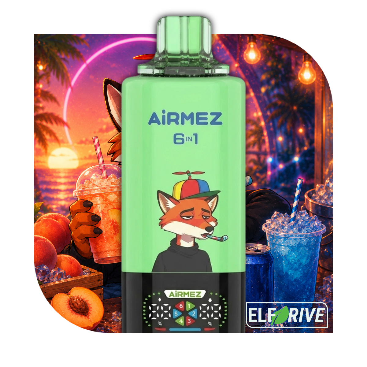 AIRMEZ 6IN1 140K Rendelés Akciós áron, utánvételes fizetéssel, csak az ElfDrive Webáruházban.