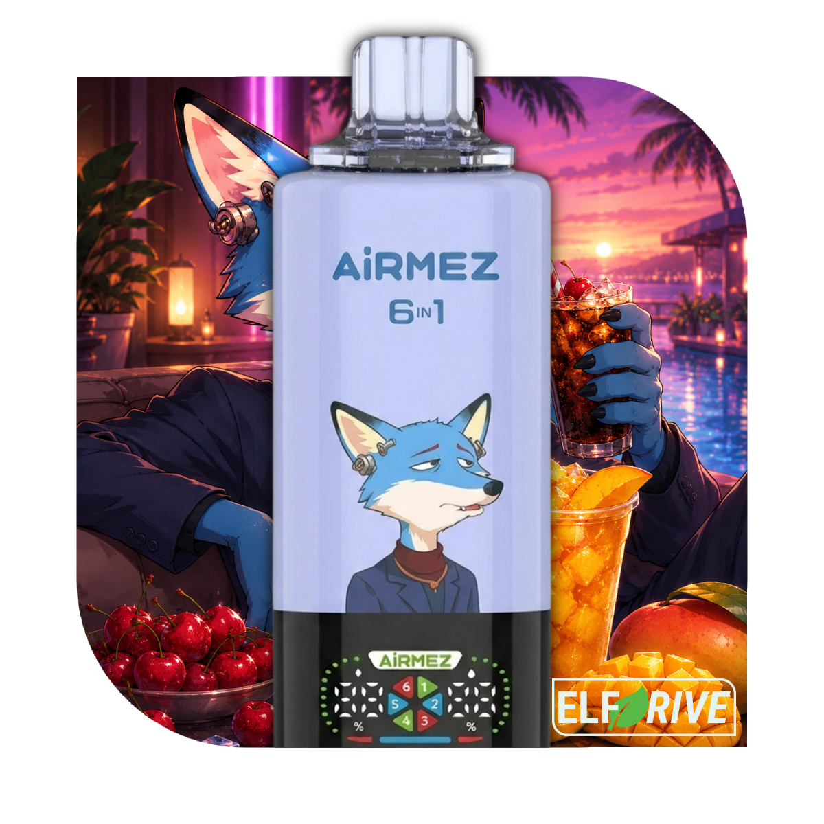 AIRMEZ 6IN1 140K Rendelés Akciós áron, utánvételes fizetéssel, csak az ElfDrive Webáruházban.