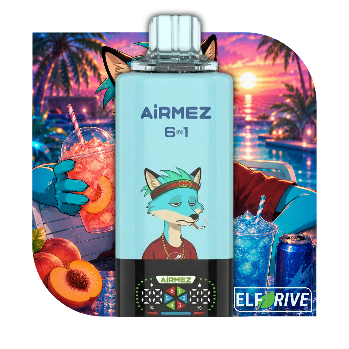 AIRMEZ 6IN1 140K Rendelés Akciós áron, utánvételes fizetéssel, csak az ElfDrive Webáruházban.