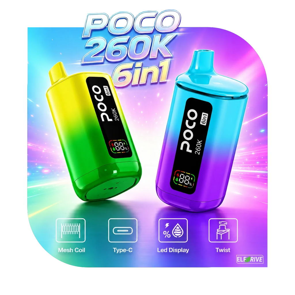 POCO 260K 6IN1  Rendelés Akciós áron, Utánvételes fizetéssel, Gyors szállítással csak az ElfDrive Webáruházban.