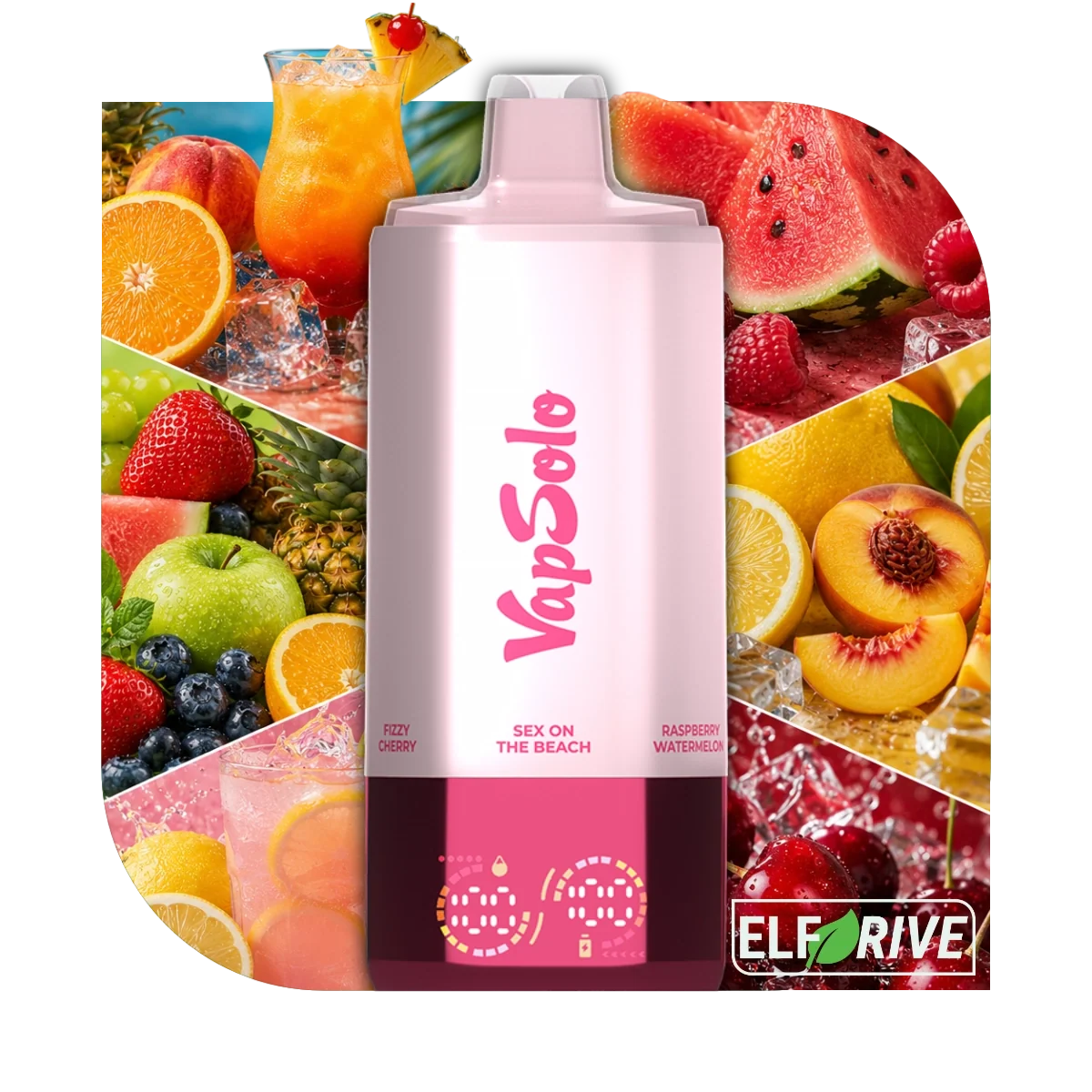 VAPSOLO SIXER 180K 6IN1  Rendelés Akciós áron, Utánvételes fizetéssel, Gyors szállítással csak az ElfDrive Webáruházban.